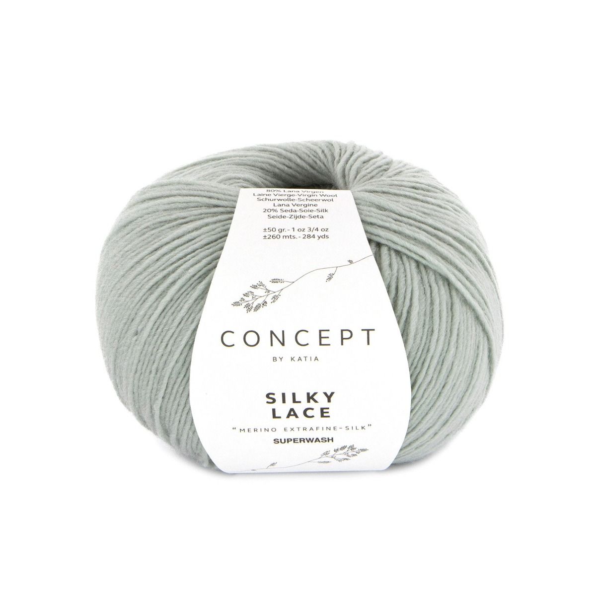 KATIA SILKY LACE Yarn – Luxurious Silk & Merino Blend Silky Lace 187 | Knitting yarn shop / dzijas veikals
