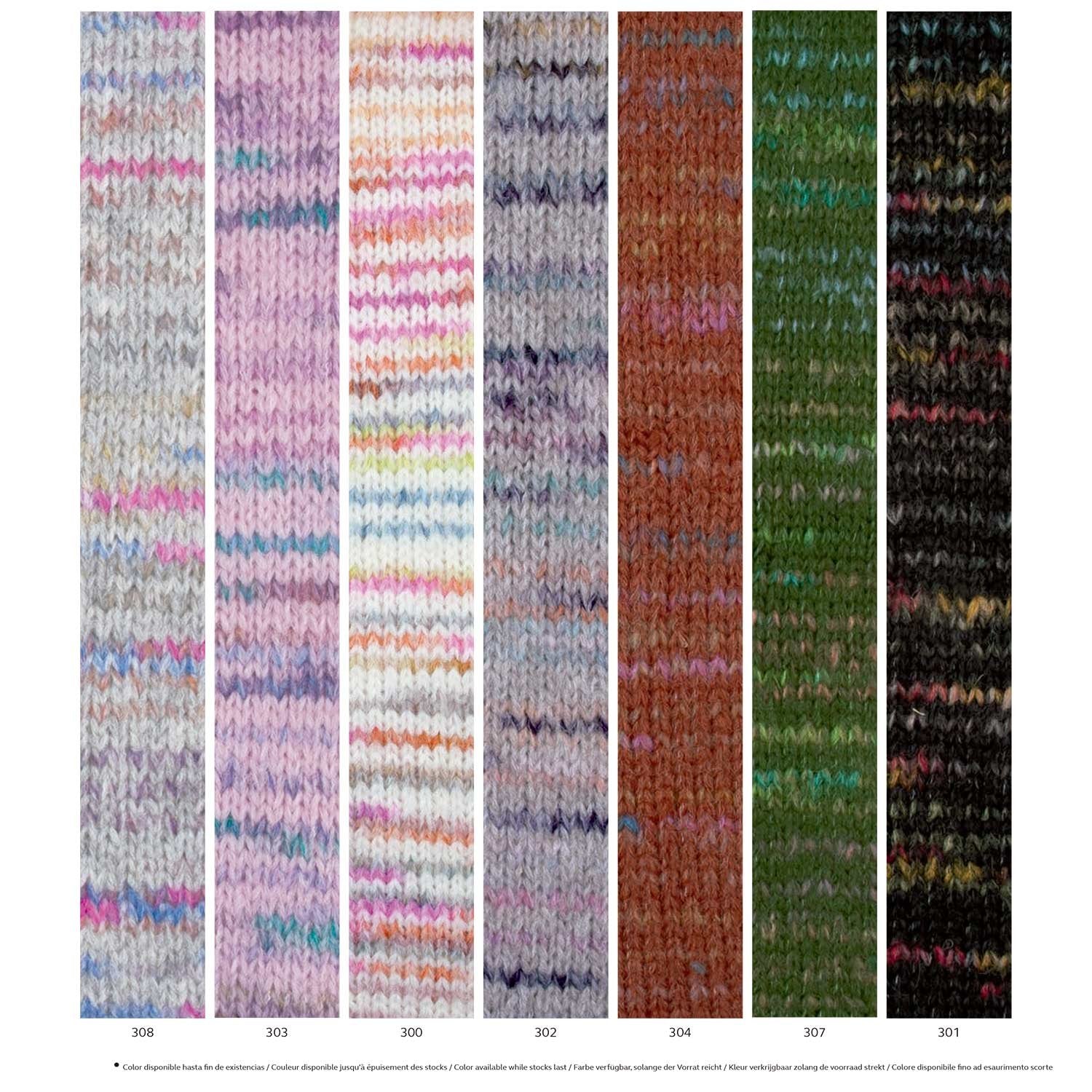 Katia Soho Alpaca Yarn – Soft Bouclé Blend with Mouliné Effect KATIA SOHO ALPACA 304 | Knitting yarn shop / dzijas veikals