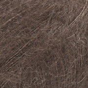 KID - SILK UNI COLOUR 15 dark brown | Knitting yarn shop / dzijas veikals