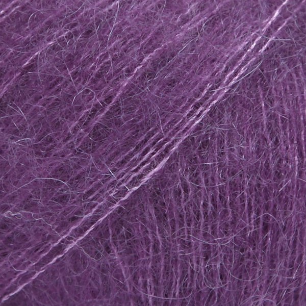KID - SILK UNI COLOUR 16 dark purple | Knitting yarn shop / dzijas veikals