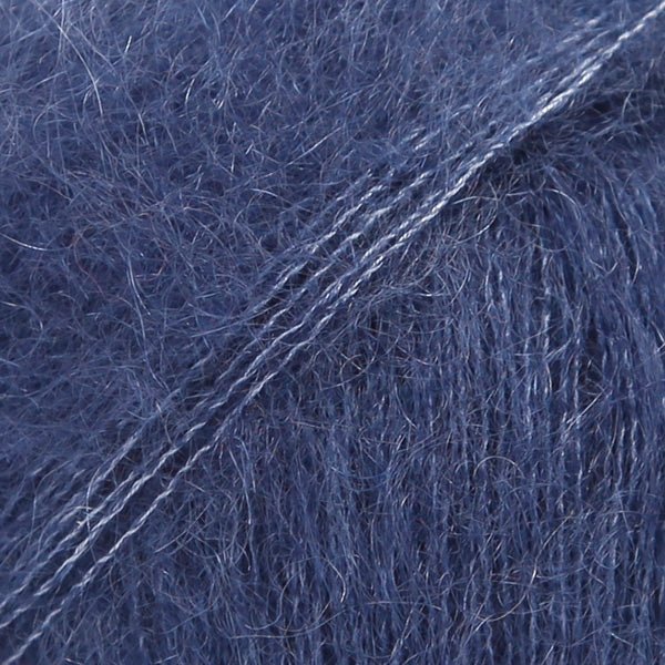 KID - SILK UNI COLOUR 28 navy blue | Knitting yarn shop / dzijas veikals