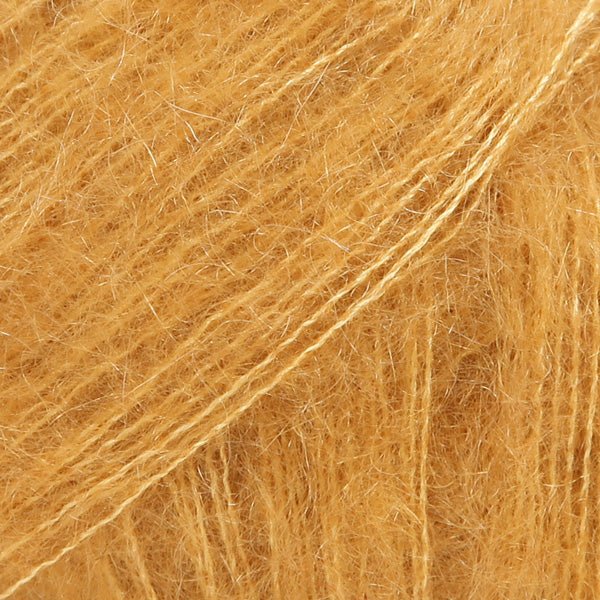 KID - SILK UNI COLOUR 30 curry | Knitting yarn shop / dzijas veikals