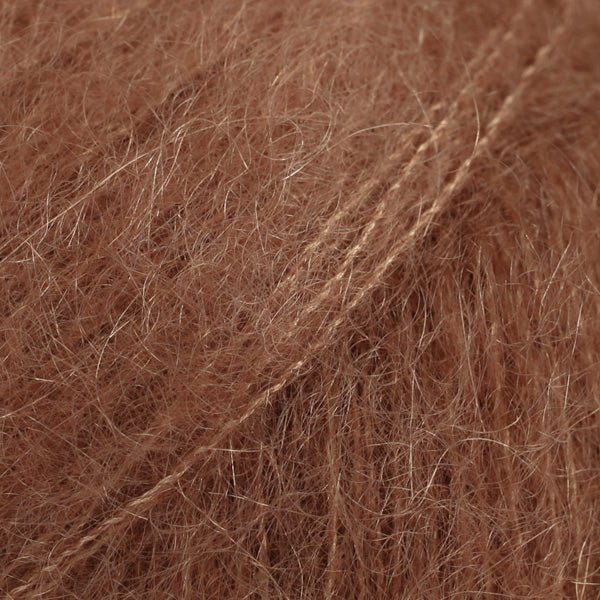 KID - SILK UNI COLOUR 35 chocolate | Knitting yarn shop / dzijas veikals