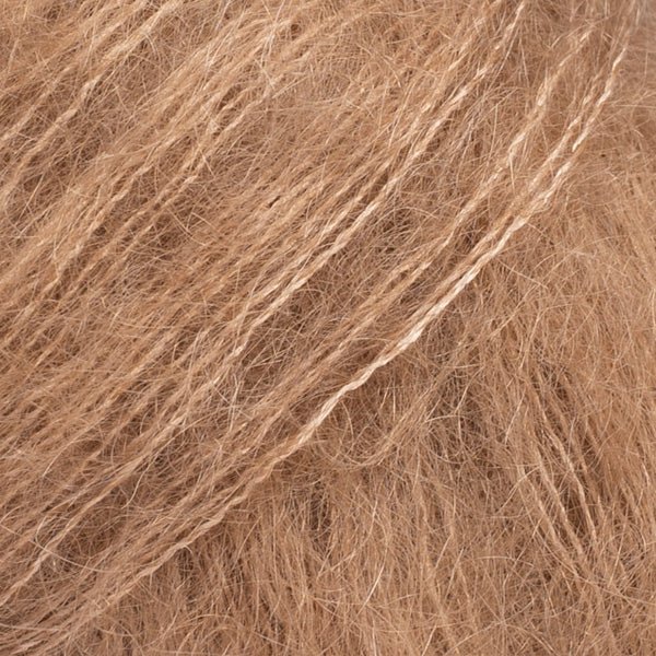 KID - SILK UNI COLOUR 42 almond | Knitting yarn shop / dzijas veikals