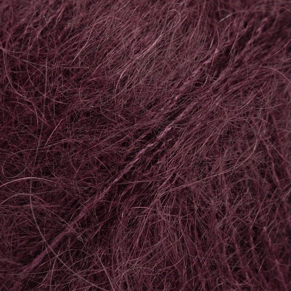 KID - SILK UNI COLOUR 71 dark grape | Knitting yarn shop / dzijas veikals