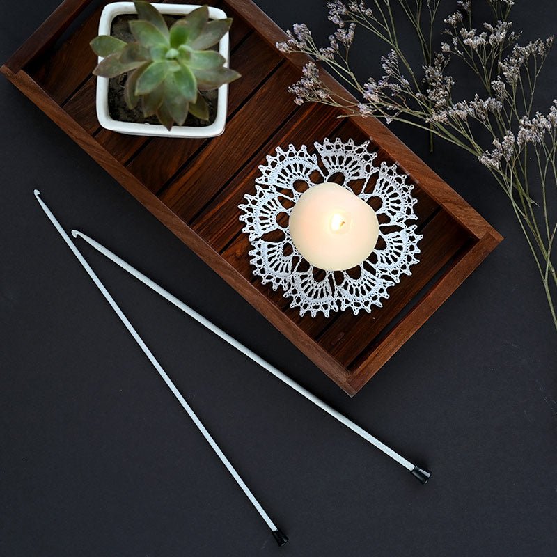 KnitPro Aluminum Tunisian Crochet Hook 30 cm – Smooth & Lightweight 2.00 | Knitting yarn shop / dzijas veikals