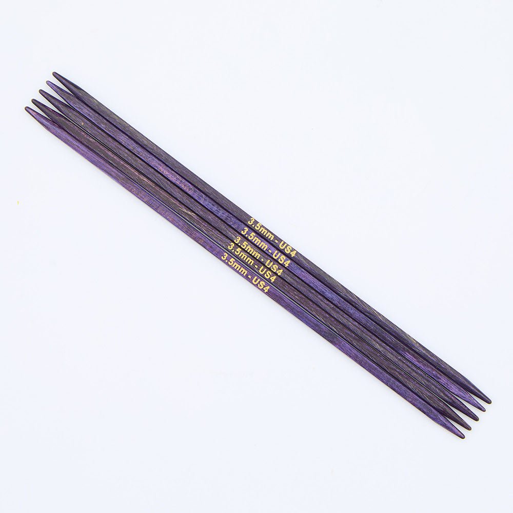 KnitPro J'adore Cubics double - pointed needles, 15cm and 20 cm 15 | Knitting yarn shop / dzijas veikals