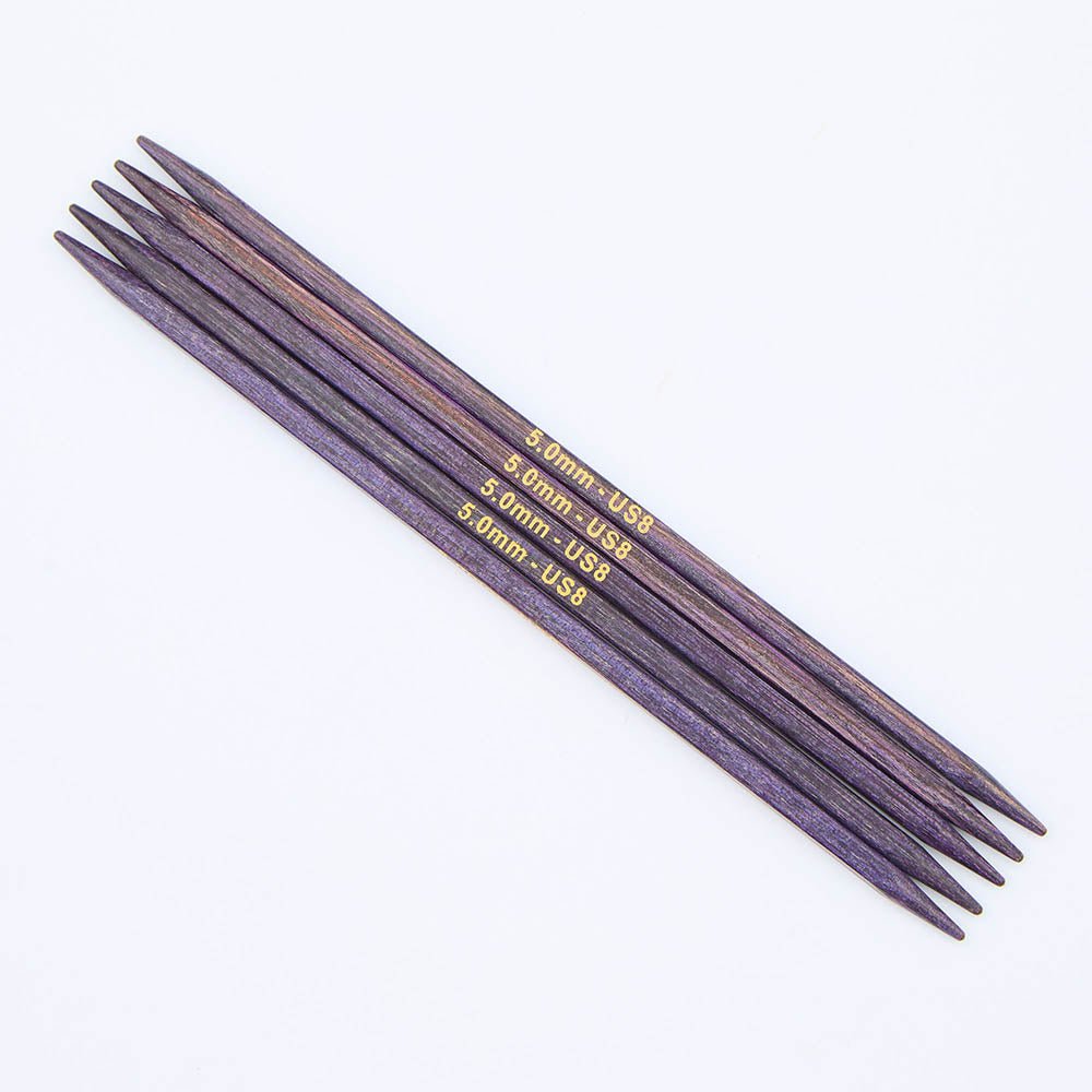 KnitPro J'adore Cubics double - pointed needles, 15cm and 20 cm 20 | Knitting yarn shop / dzijas veikals