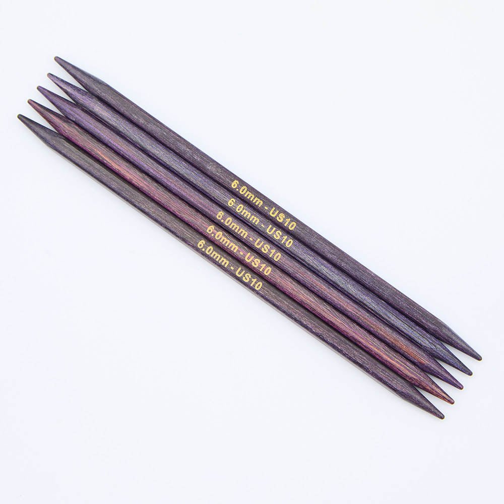 KnitPro J'adore Cubics double - pointed needles, 15cm and 20 cm 20 | Knitting yarn shop / dzijas veikals
