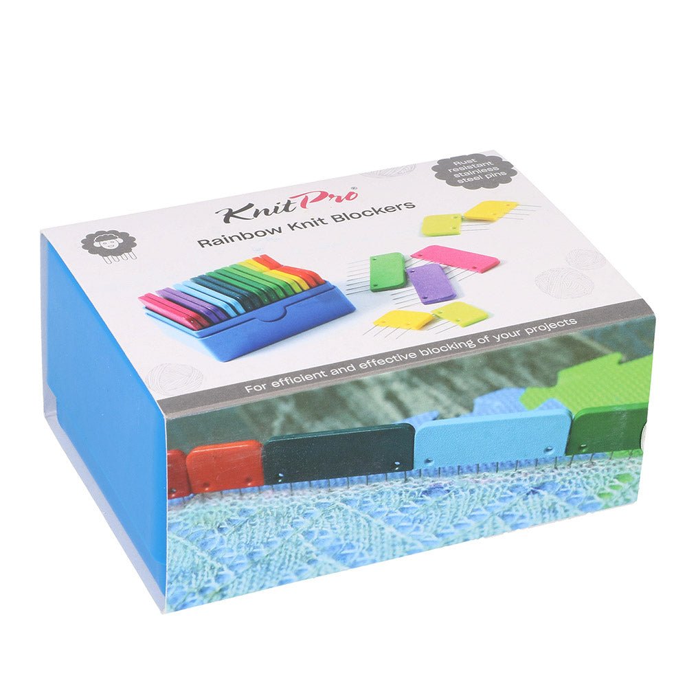 KnitPro Knit blockers box rainbow | Knitting yarn shop / dzijas veikals