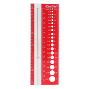 KnitPro Knitting needle gauge | Knitting yarn shop / dzijas veikals