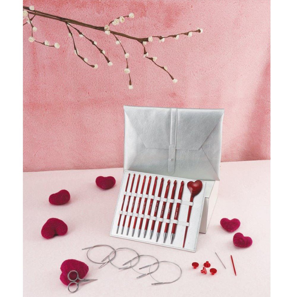 KnitPro Limited edition tunisian crochethookset Amore | Knitting yarn shop / dzijas veikals