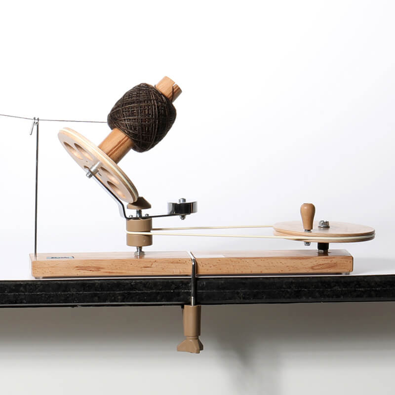 Knitpro Natural wool winder with table clamp | Knitting yarn shop / dzijas veikals
