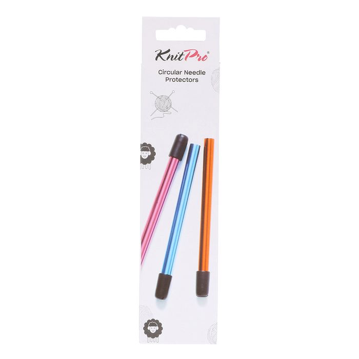 KnitPro Point protectors for circular needles - 1x3pcs | Knitting yarn shop / dzijas veikals