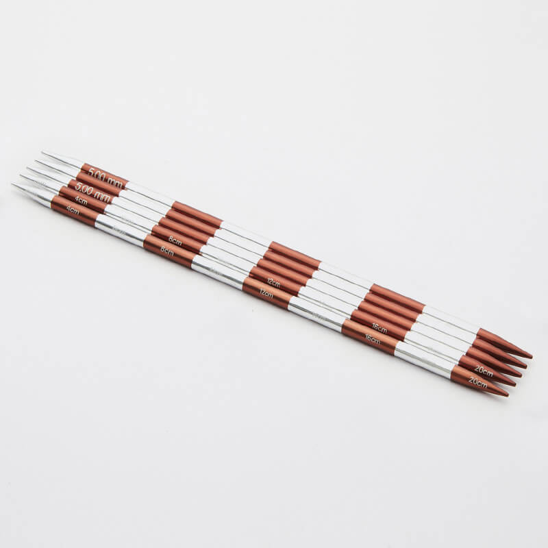 KnitPro SmartStix double - pointed needles, 14/20cm, 2.00 - 8.00mm 14 | Knitting yarn shop / dzijas veikals