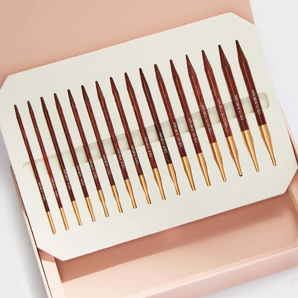 KnitPro Symfonie Rose interch. Needle set deluxe | Knitting yarn shop / dzijas veikals