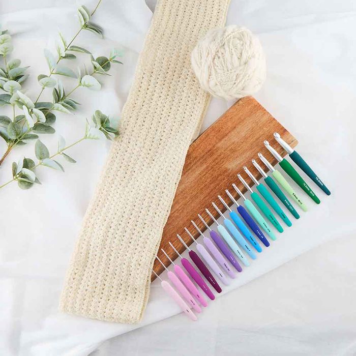 KnitPro Waves 2.0 Softgrip Crochet Hooks 2–12 mm – Ergonomic Comfort 2.00 | Knitting yarn shop / dzijas veikals