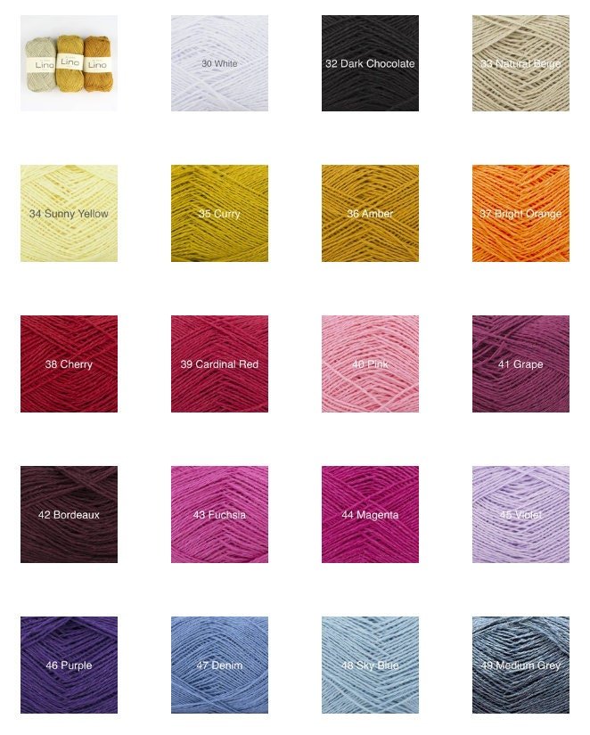 KREMKE Lino 30 - snow - white | Knitting yarn shop / dzijas veikals