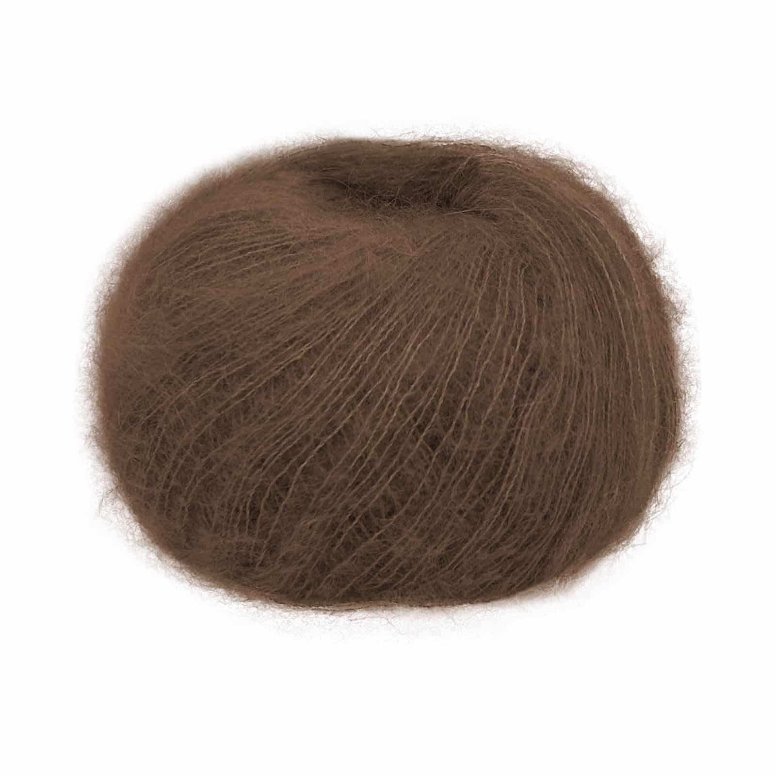 LANA GATTO Silk Mohair 30482 Marone | Knitting yarn shop / dzijas veikals