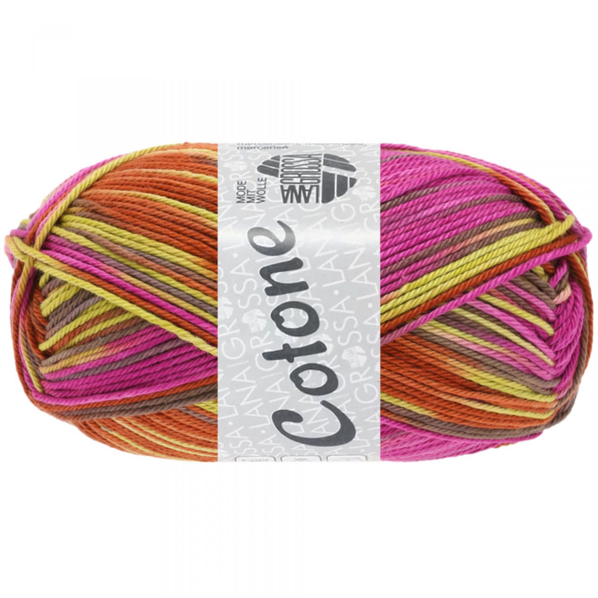 Lana Grossa COTONE PRINT 343 | Knitting yarn shop / dzijas veikals