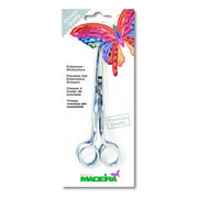 Madeira Embroidery scissors double curved chrome 14cm - 1pc | Knitting yarn shop / dzijas veikals
