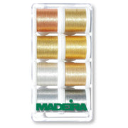 Madeira Heavy Metal metallic embroidery thread 8x100m - 1pc | Knitting yarn shop / dzijas veikals