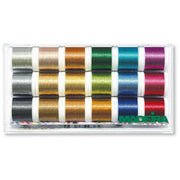 Madeira Metallic Smooth embroidery thread 18x200m - 1pc | Knitting yarn shop / dzijas veikals