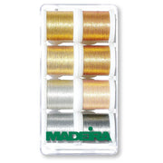 Madeira Metallic Smooth embroidery thread 8x200m - 1pc | Knitting yarn shop / dzijas veikals