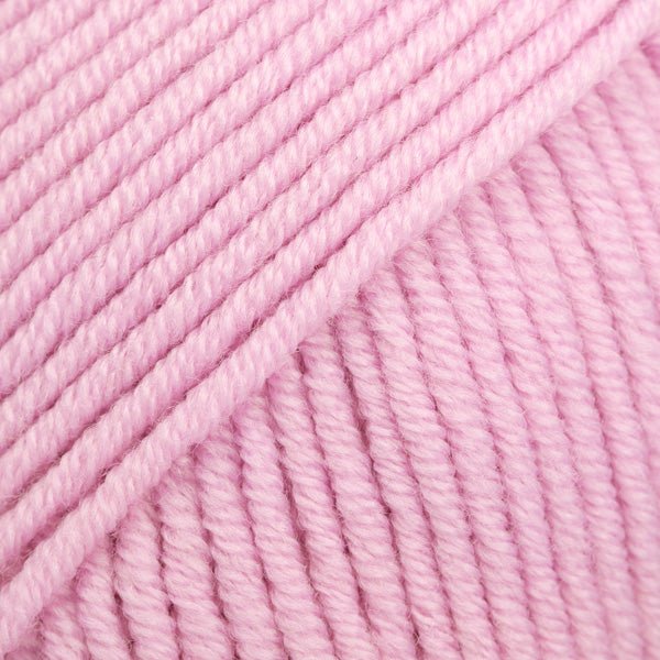 MERINO EXTRA FINE UNI COLOUR 16 light pink | Knitting yarn shop / dzijas veikals