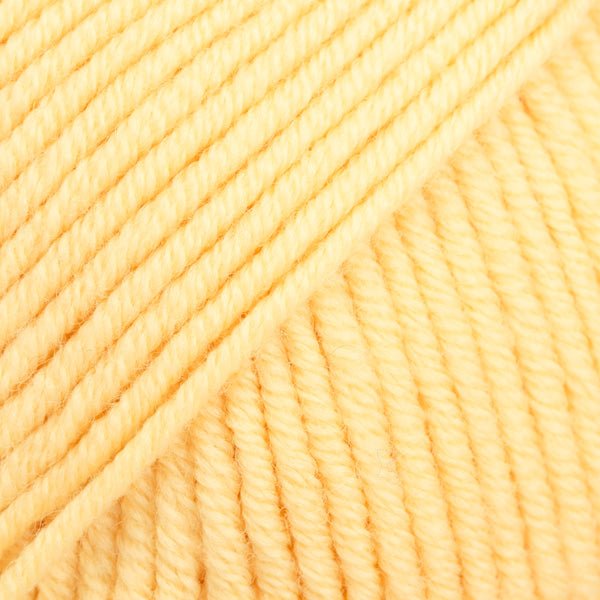 MERINO EXTRA FINE UNI COLOUR 24 light yellow | Knitting yarn shop / dzijas veikals