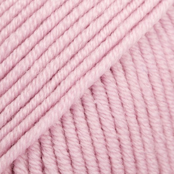 MERINO EXTRA FINE UNI COLOUR 40 powder pink | Knitting yarn shop / dzijas veikals
