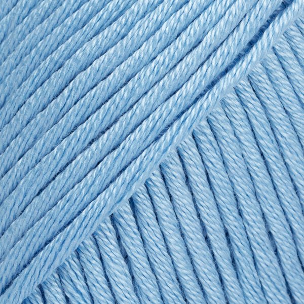 MUSKAT UNI COLOUR 02 light blue | Knitting yarn shop / dzijas veikals