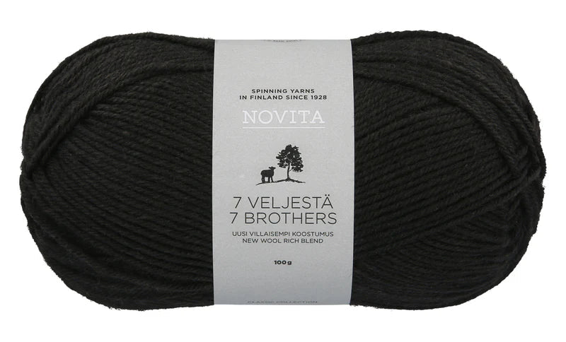 Novita 7 Brothers 99 | Knitting yarn shop / dzijas veikals