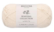 Novita Linen Love 019 vanilla | Knitting yarn shop / dzijas veikals