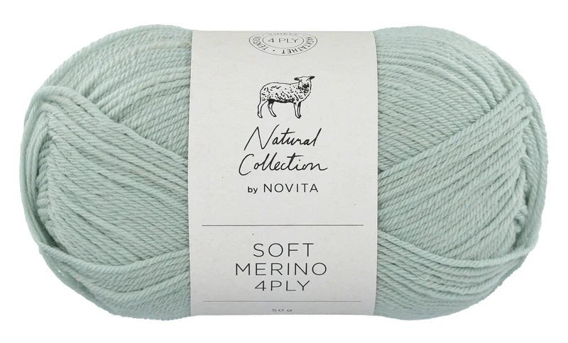 Novita Merino 4ply 305 - cabbage - white - butterfly | Knitting yarn shop / dzijas veikals