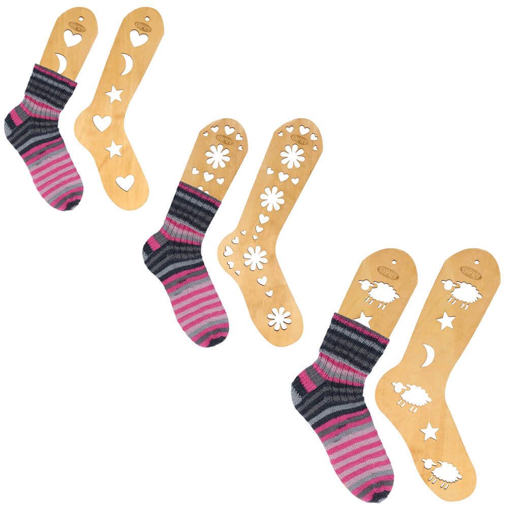 Opry Sock blockers wood S | Knitting yarn shop / dzijas veikals