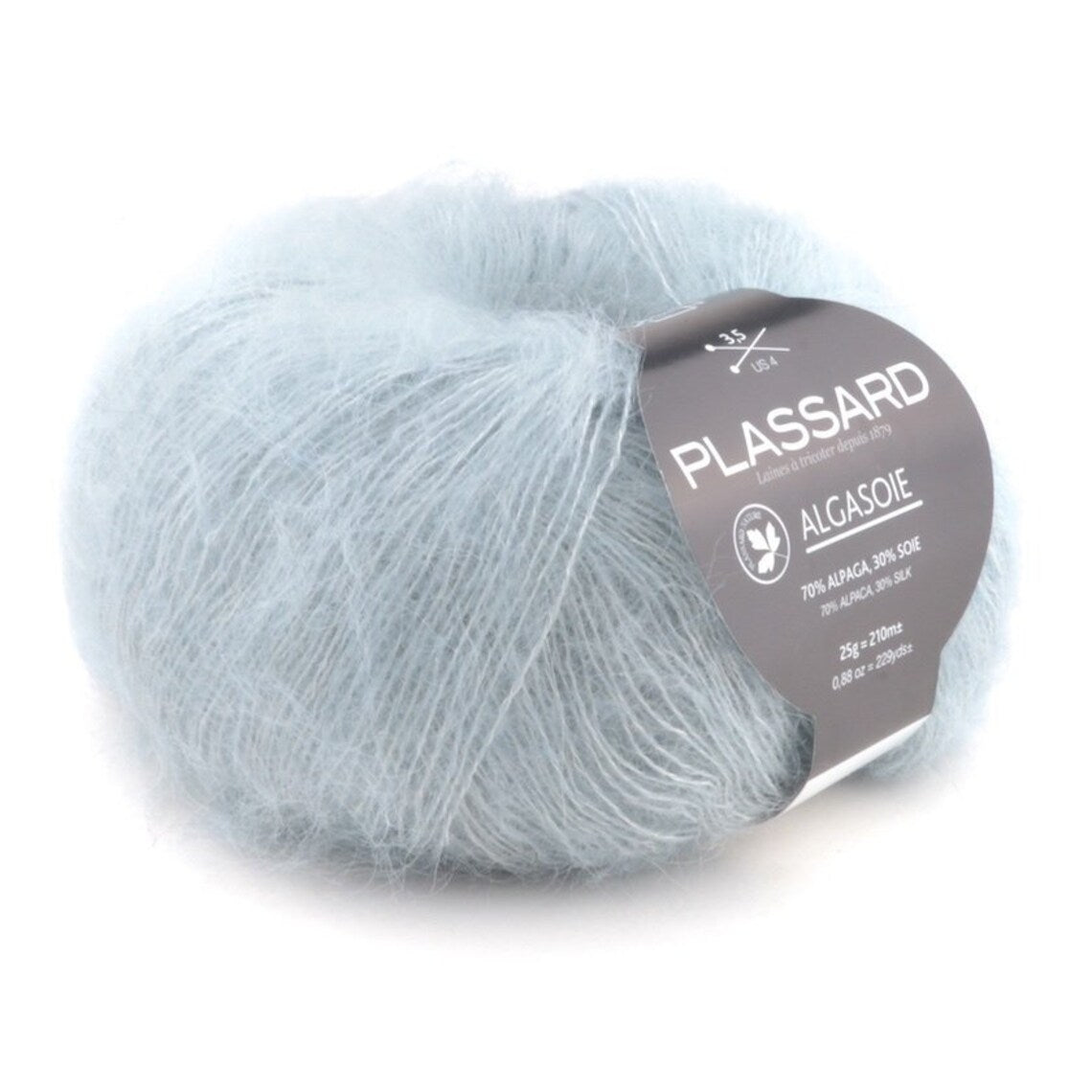 PLASSARD Algasoie Uni PLASSARD Algasoie Uni 20 | Knitting yarn shop / dzijas veikals