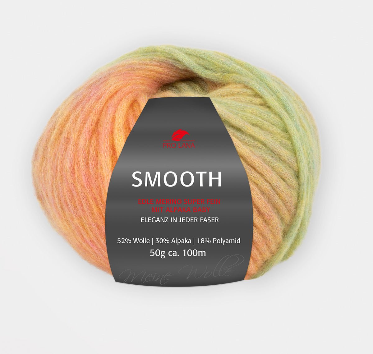 Pro Lana Smooth 82 mandarin | Knitting yarn shop / dzijas veikals