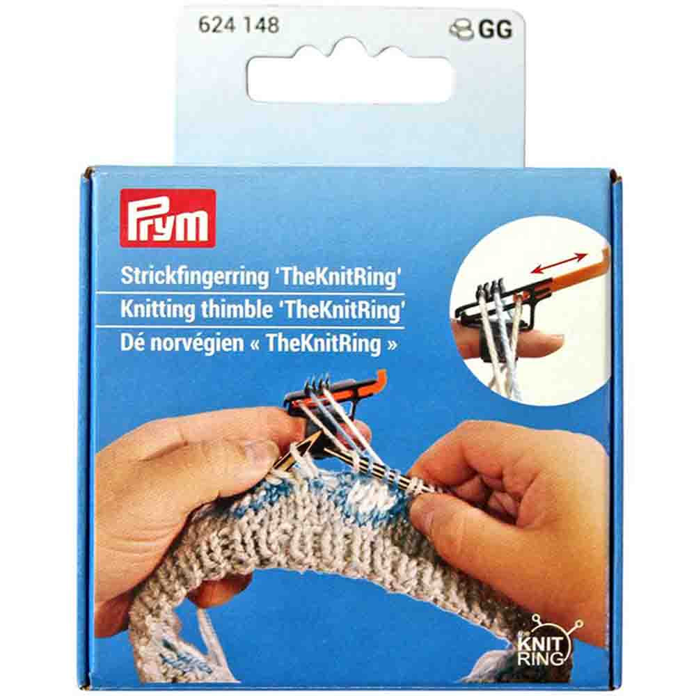 Prym Knitting thimble 'TheKnitRing' | Knitting yarn shop / dzijas veikals