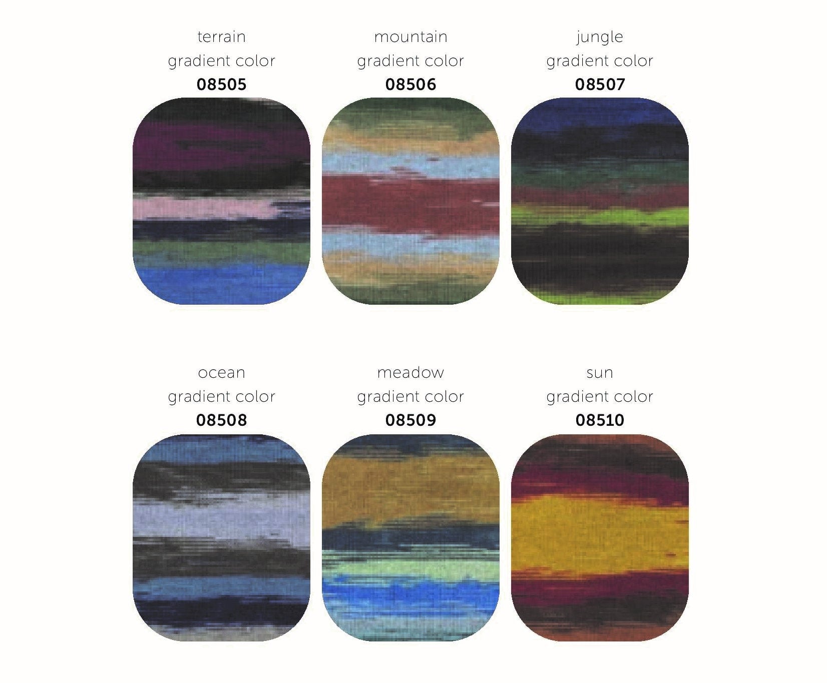 Regia 4 - ply Premium Merino Yak Color - Merino Yak Wool blend yarn - Fingering yarn Knitting wool sock yarn Shawl yarn Gradient yarn 100 g 8505 - terrain | Knitting yarn shop / dzijas veikals