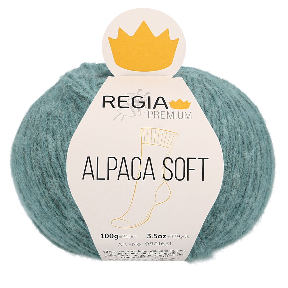 Regia Premium Alpaca Soft Sock Yarn 100g 02 Natur | Knitting yarn shop / dzijas veikals