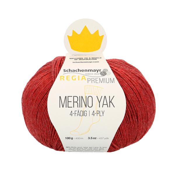 Regia Premium Merino Yak Sock Yarn 100g 07507 Himbeer | Knitting yarn shop / dzijas veikals