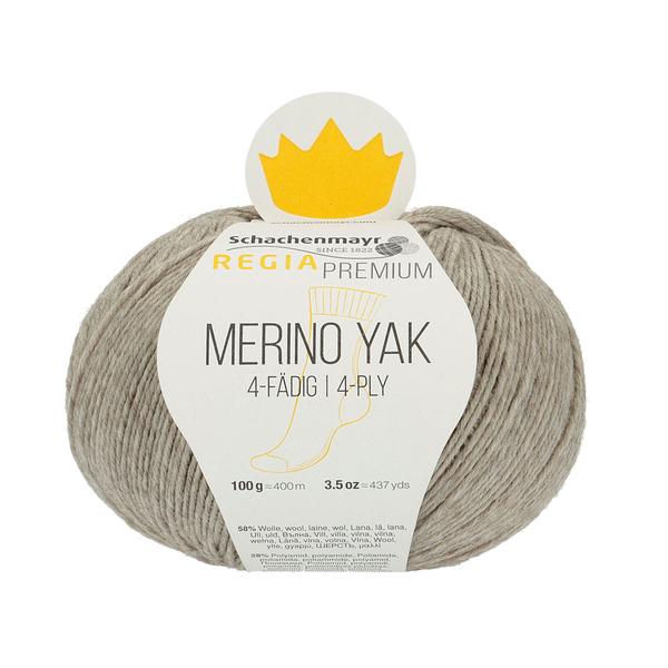 Regia Premium Merino Yak Sock Yarn 100g 07510 Beige | Knitting yarn shop / dzijas veikals