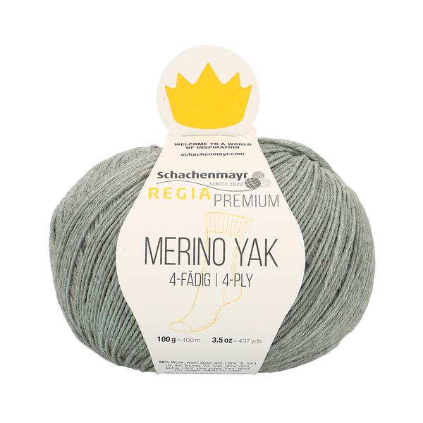 Regia Premium Merino Yak Sock Yarn 100g 07513 Mint | Knitting yarn shop / dzijas veikals