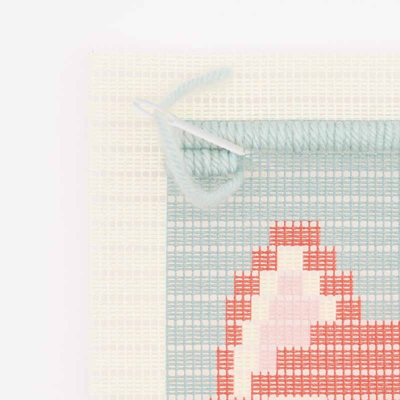 Rico Design Longstitch Embroidery Kit - Fox | Knitting yarn shop / dzijas veikals