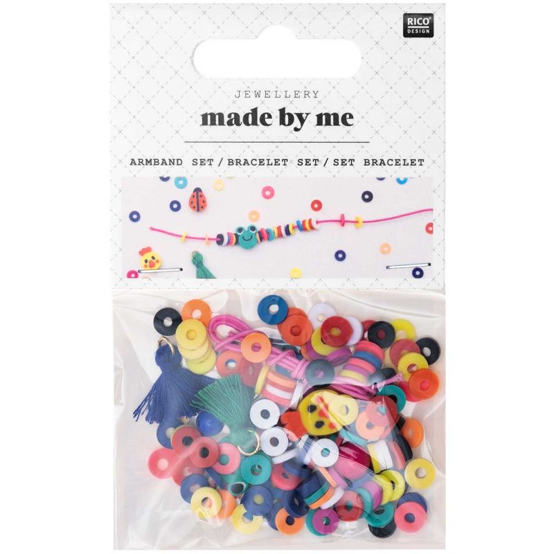 Rico Design Mini Bead Bracelet Set - Multicolour | Knitting yarn shop / dzijas veikals