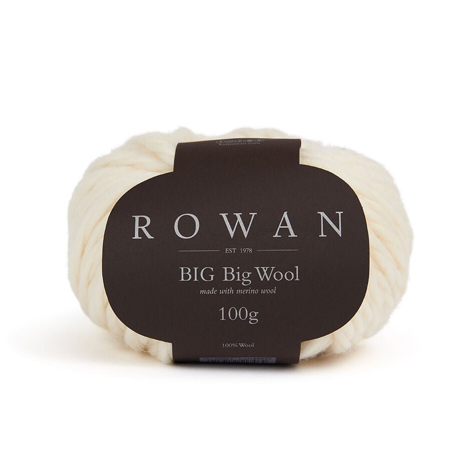 ROWAN BIG BIG WOOL Coconut 210 | Knitting yarn shop / dzijas veikals