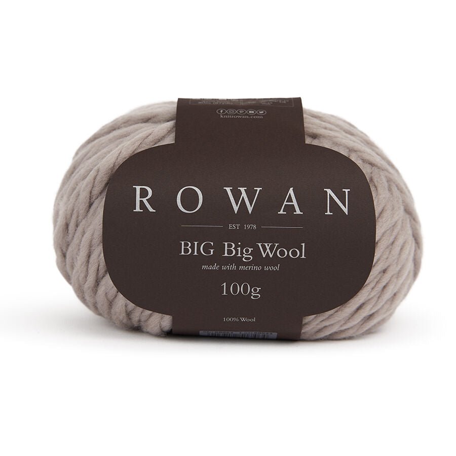 ROWAN BIG BIG WOOL Fossil 212 | Knitting yarn shop / dzijas veikals