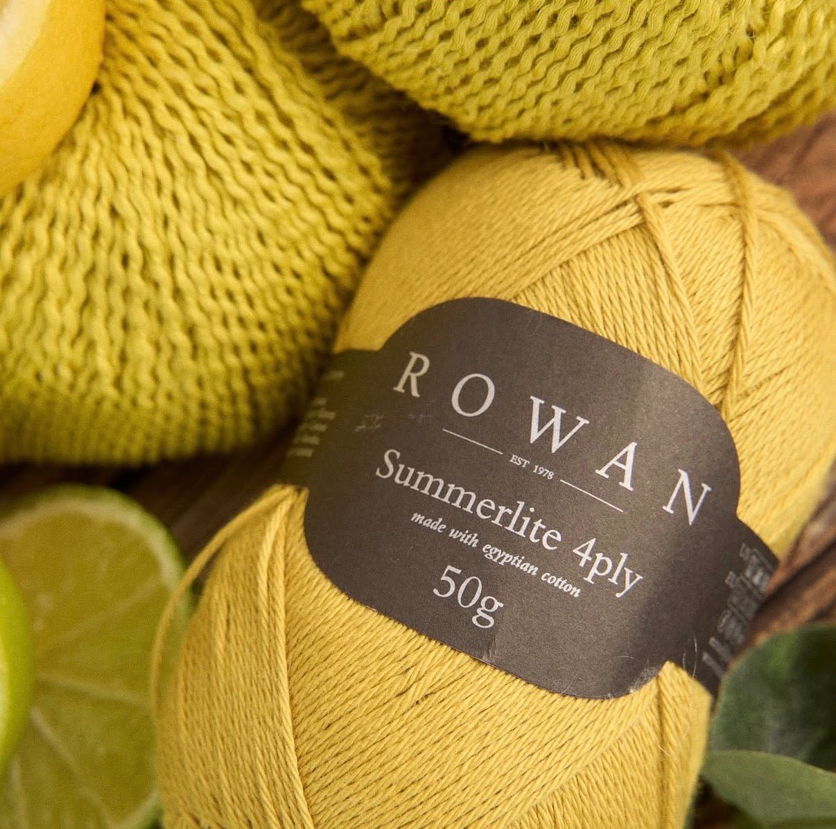 ROWAN SUMMERLITE 4PLY – 100% Cotton Fingering Weight Yarn 448 | Knitting yarn shop / dzijas veikals
