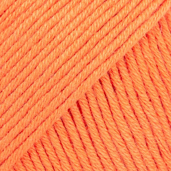 SAFRAN UNI COLOUR 28 orange | Knitting yarn shop / dzijas veikals